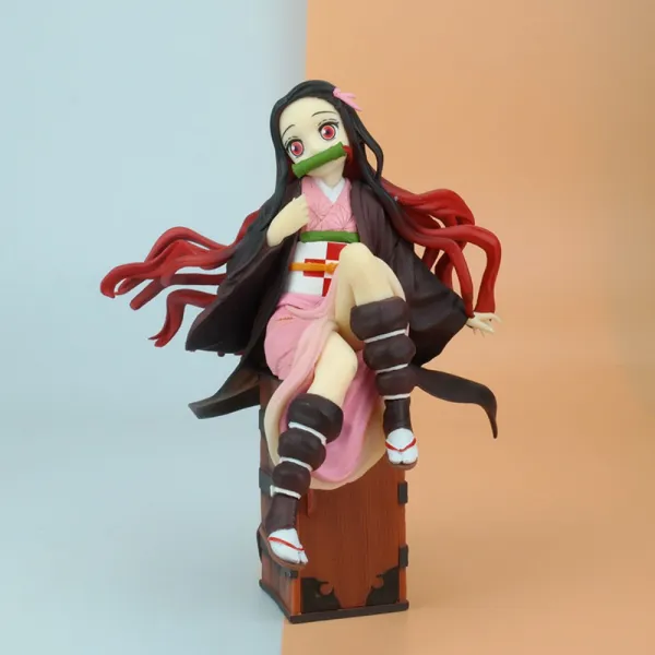 Led 귀칼 네즈코 피규어 램프 조명 굿즈 귀멸의칼날 일륜도 카마도탄지로 인형 소품 선물 A개