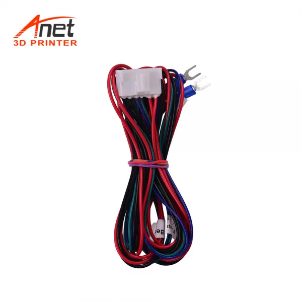 Anet 러브 긴 침대 플랫폼 가열 열 90cm를 접속 공보 전력선 (20AWG) 와이어 수, Multicolor
