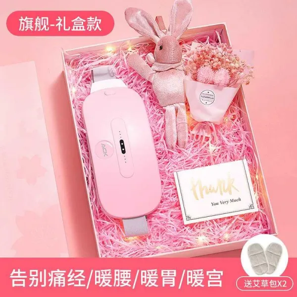 휴대식 난궁대 오 따뜻함 배 의 궁한 여 일이 생기다 생리통 보온, 균일 핑크 천추 판다 케이스 적외선 가열