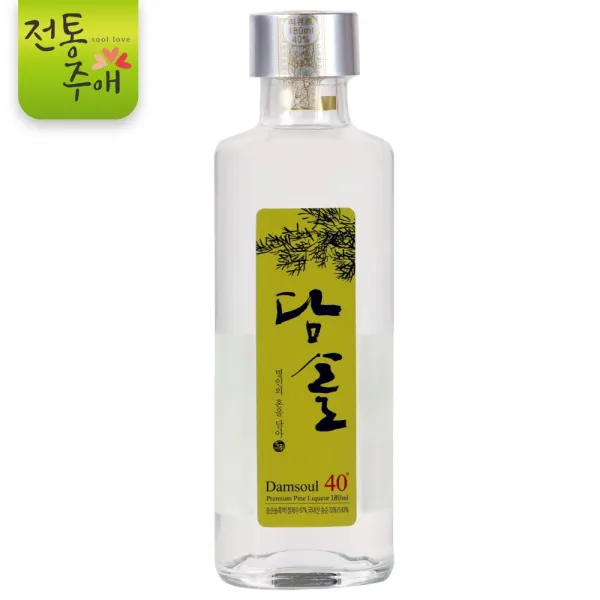 전통주애 - 맛보기 술- 식품명인 담솔 180ml 40%, 1개