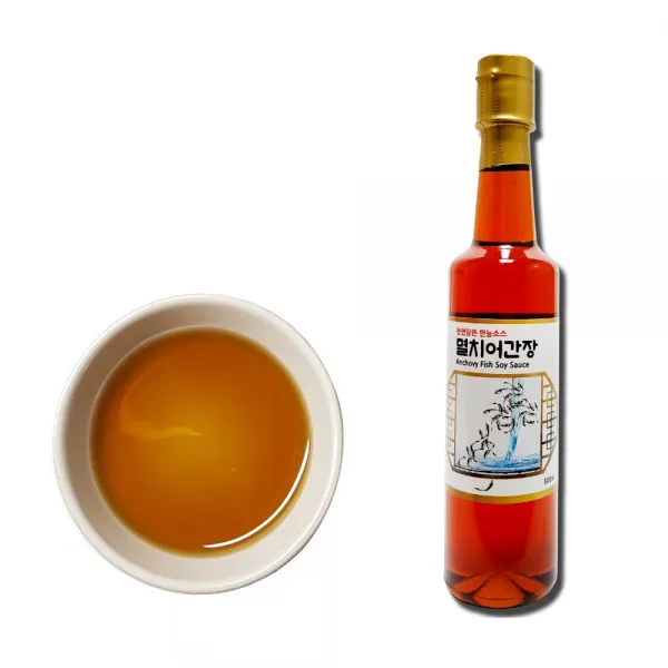 일촌 통영 멸치어간장-감칠맛 굿 만능 맛간장 저염 저칼로리, 1개, 500ml