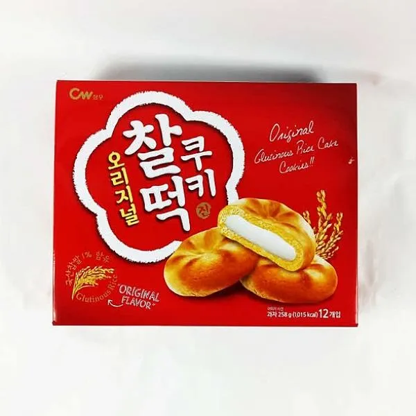 은재마트 찰떡쿠키 오리지널 258g X 10 과자쿠키, 1