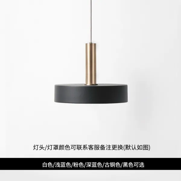 HEYAN 북유럽 미니멀 조명 샹들리에 덴마크 로프트 스타일 바 카운터 레스토랑 테이블, E 스타일 긴 램프 홀더 브론즈 + 블랙 (다른 색상은 언급 할 수 있습니다)