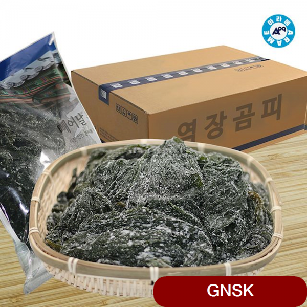 염장곰피미역 2kg 5개입 해초요리 수산물 꼬시래기 다시마 해조류 한천 신선식품 청각, 1개