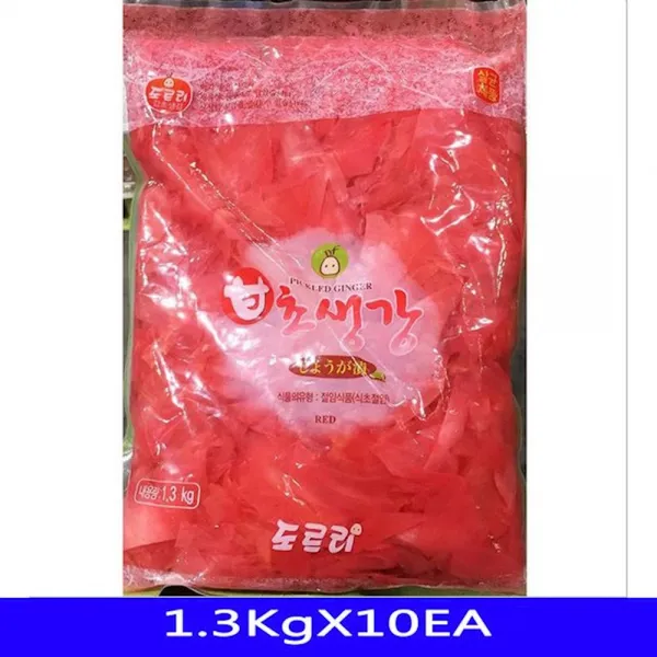업소용 적감초생강 한식 음식재료 도르리 1.3KgX10EA 일식 식자재 대용량, 1개