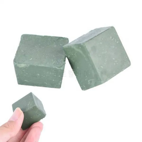 1pc 나이프 숫돌 폴란드어 왁스 붙여 넣기 산화 크롬 연마제 폴란드어 붙여