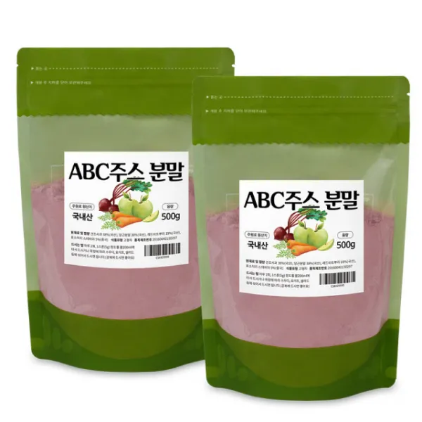 ABC 쥬스분말 파우더 ABC주스 가루 분말 에비씨쥬스 ABC 분말 주스파우더 ABC쥬스 파우더 가루 에비씨주스, 단일상품, 단일상품