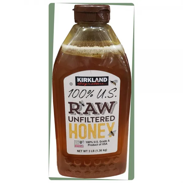 Kirkland 커클랜드 천연 꿀 Raw Unfiltered Honey 1.36kg, 1.36kg, 1개