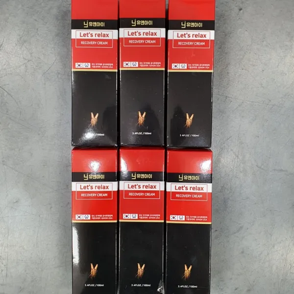 유앤아이 릴렉스 리커버리 스포츠 크림 100ml 6