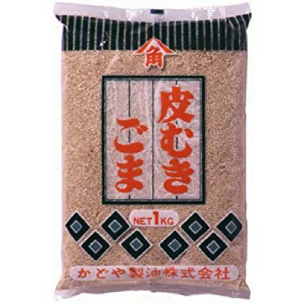 かどや 皮むきごま 1kg 카 도야 피부 むきごま 1kg, 1