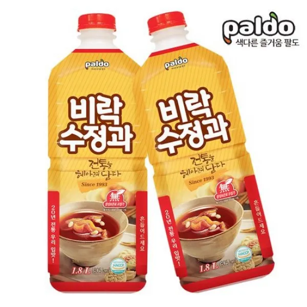 팔도 비락 수정과 1.8Lx8개, 없음, 상세설명 참조