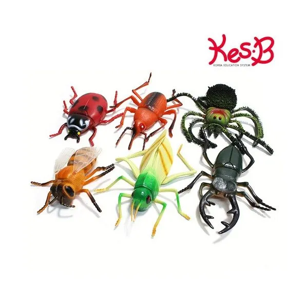  캐스b 네이처 소프트점보곤충6종 상세 설명 참조