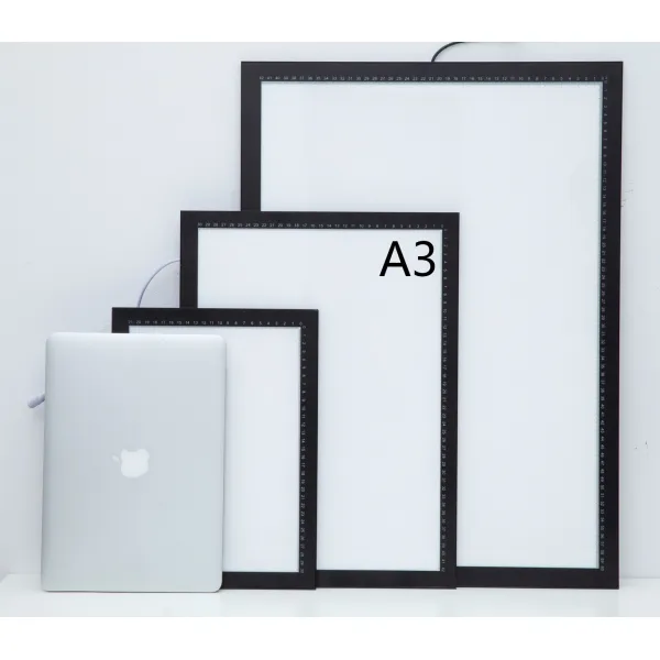 만화 애니메이션 스케치 투광판 복사판, 개, A3-USB 조명 자석 테이프 45x35cm