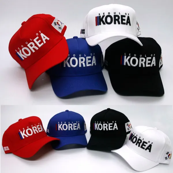 [2개묶음 할인]WA 사색 코리아볼캡 야구모자(HL) JWO-54991 삼일절모자 태극기모자 국기모자