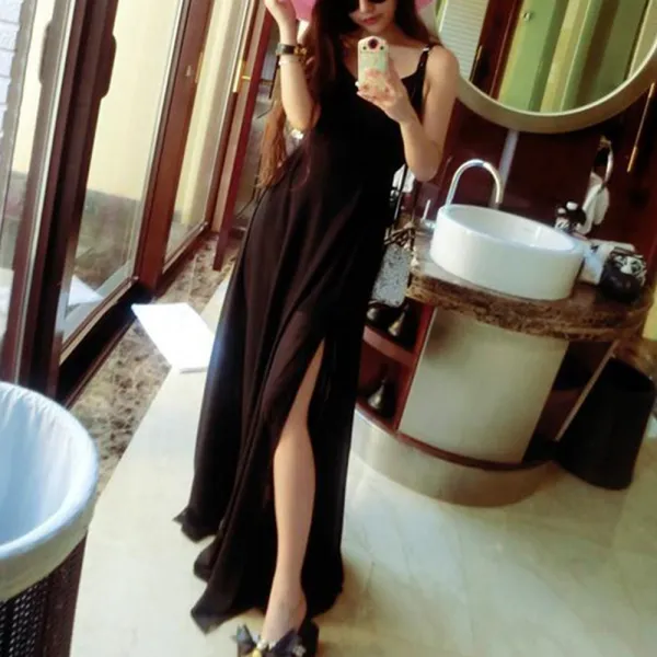 Mom 여성 여름 비치 원피스 보헤미안 바캉스 원피스yjaw