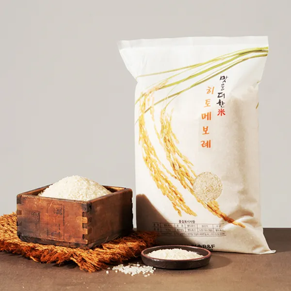 포앤드 당일도정 히토메보레 쌀 4kg(5분도 7분도 9분도), 1개, 9분도(3.5kg)