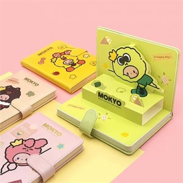 셀러허브 생활리빙 [일정크리에이티브]모쿄 팝업 에세이 노트 만년형 다이어리, 10000모쿄팝업에세이노트그린