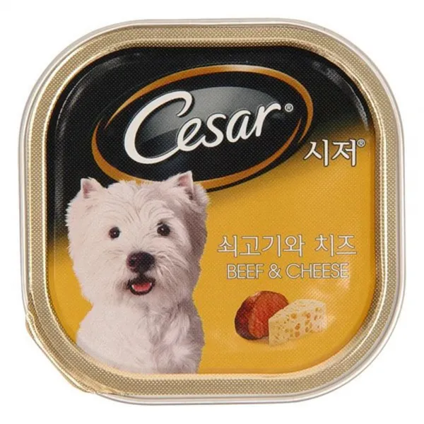 1살강아지 영양보조사료 습식캔 2개 중형견 애견인