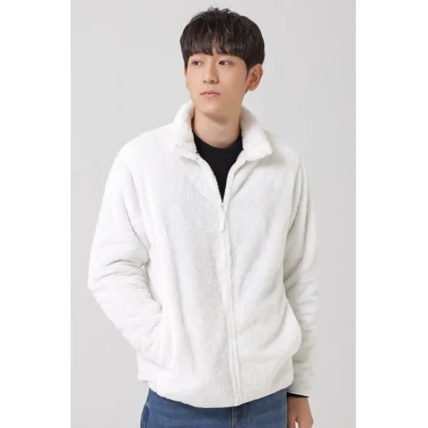 스파오 베이직 퍼 플리스 집업 SPFZ94VC08