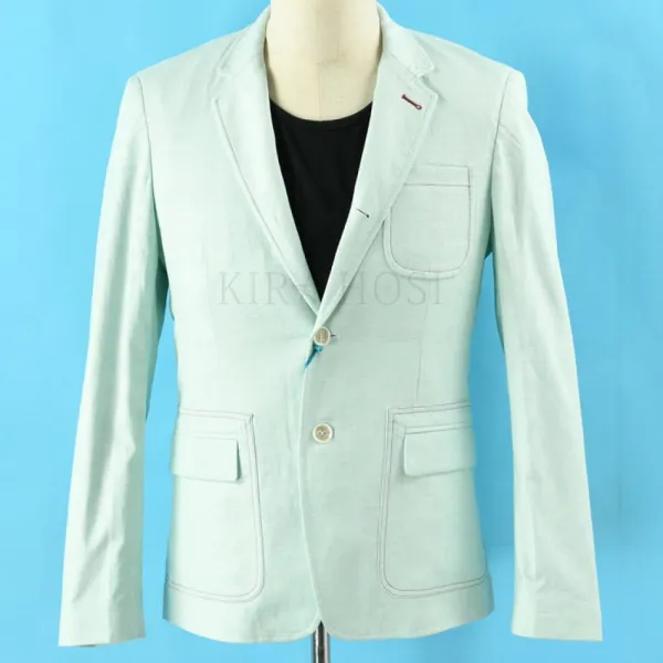 Kirahosi 봄여름 남성 얇은 빅사이즈 슬림핏 캐주얼양복214호 Apc1sz2