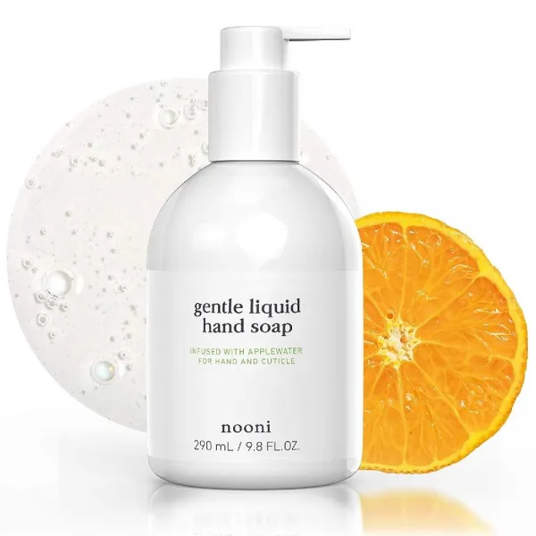 NOONI 누니 젠틀 리퀴드 손비누 시트러스 애플워터 조호바 오일 290ml, 1개, 1ml