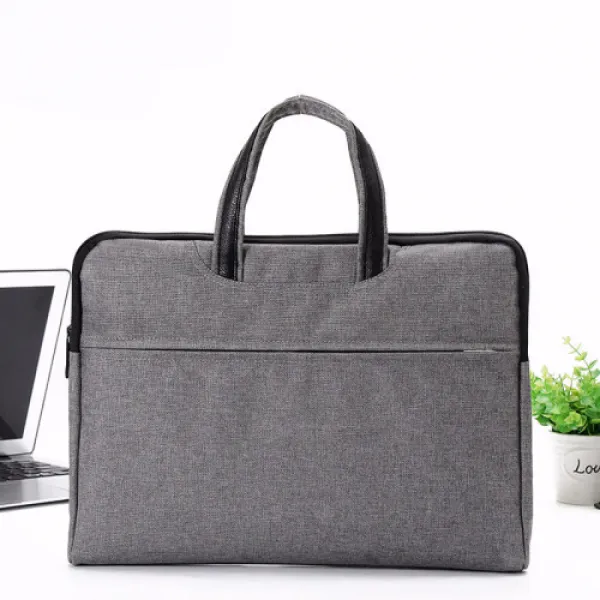 others 서류봉지 공문서 가방 남녀 손가방 A4 지퍼 캔버스 서류 봉투 사무용품 공문(2)