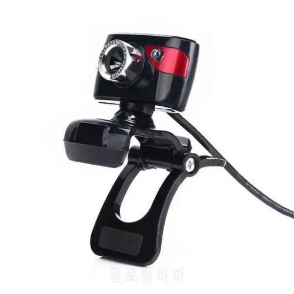 HD 카메라 웹 캠 USB 2.0 12 메가 픽셀 360도 데스크탑 용 마이크 클립 온, 상세내용참조