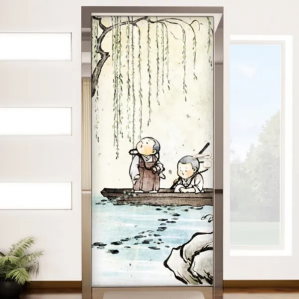 아트박스/꾸밈 io271-동자승과 나룻배