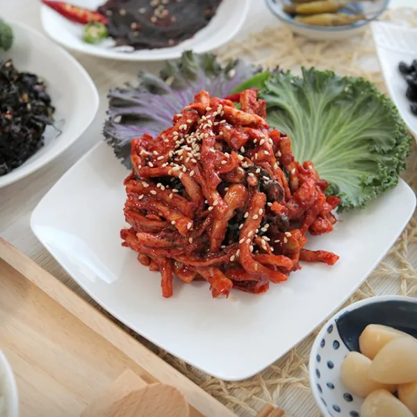 강경신안상회 무말랭이무침, 500g, 1개