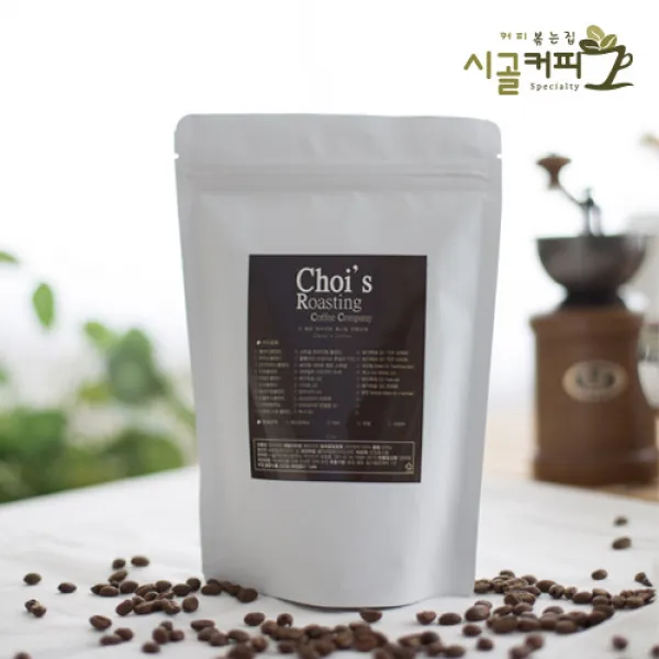 [시골커피] 스페셜 프리미엄 블랜드 원두커피, 홀빈(분쇄안함), 500g