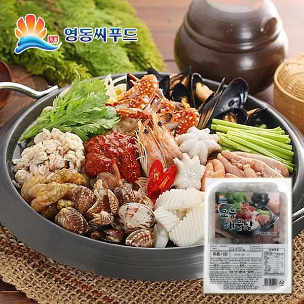 영동씨푸드 모듬 해물탕, 1개, 모듬해물탕(750g)