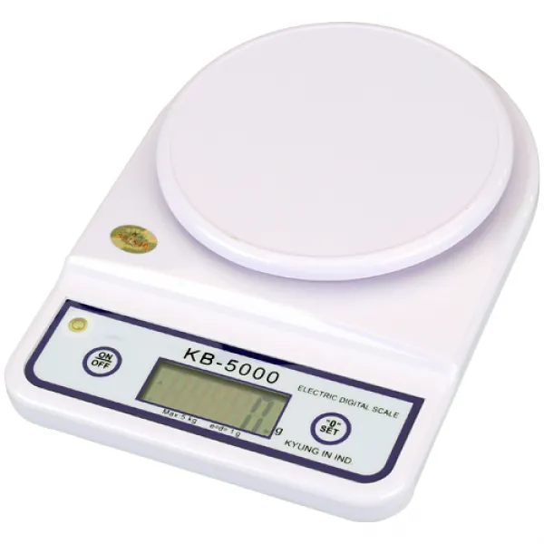 경인산업 디지털저울 주방저울 전자저울 계량저울, KB5000-5kg