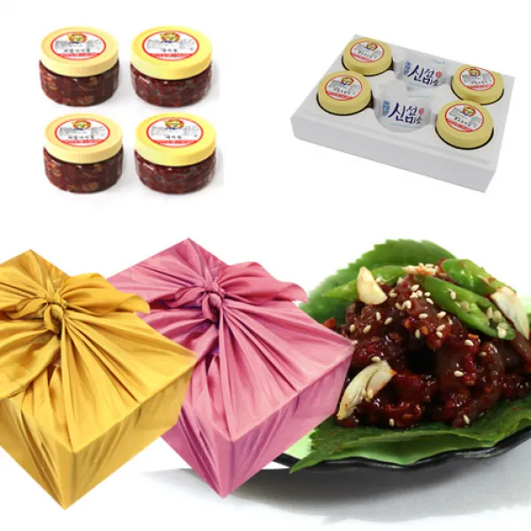 강경영진젓갈 강경젓갈 명절선물세트 12종 선물세트, 1세트, 오징어젓 250g + 낙지젓 250g + 명란젓 250g + 창란젓 250g