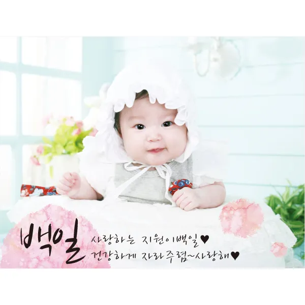 e베이비랜드 포토형 현수막, 추억, 1개