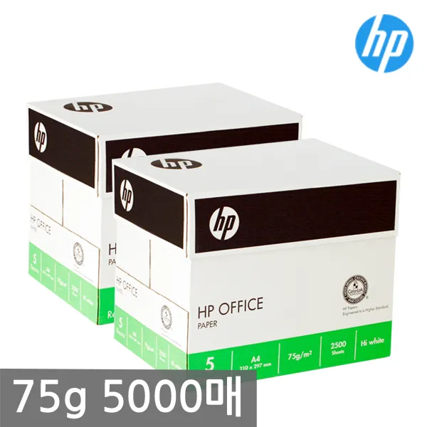 HP [FSC인증]HP복사용지 75g A4, 5000매
