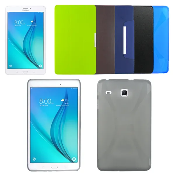 더조은셀러 갤럭시탭E 8.0 전용 케이스 T370, 갤럭시탭E 8.0 젤리 케이스, 그레이