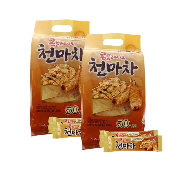 자연웰 무배 콘플레이크 천마차 50T*2개 천마차, 콘플레이크 천마차 50T*2, 20g