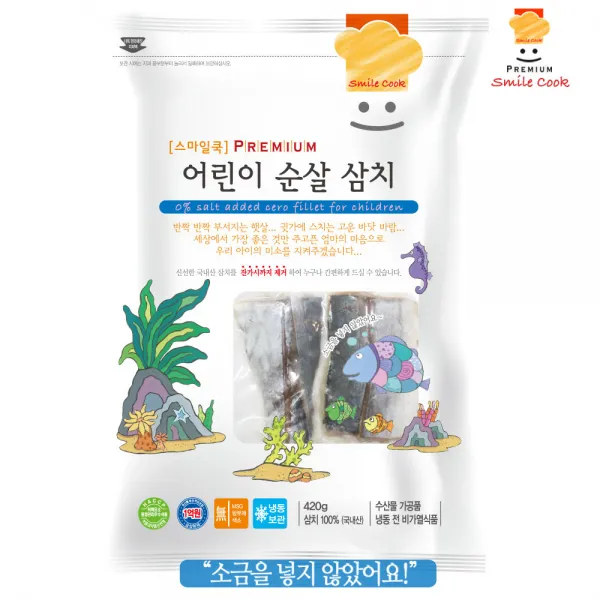 스마일쿡 어린이 순살 삼치, 1팩