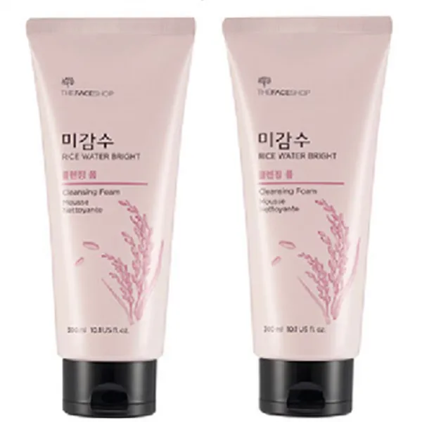 더페이스샵 미감수 브라이트 클렌징 폼 대용량 2개SET, 300ml, 2개