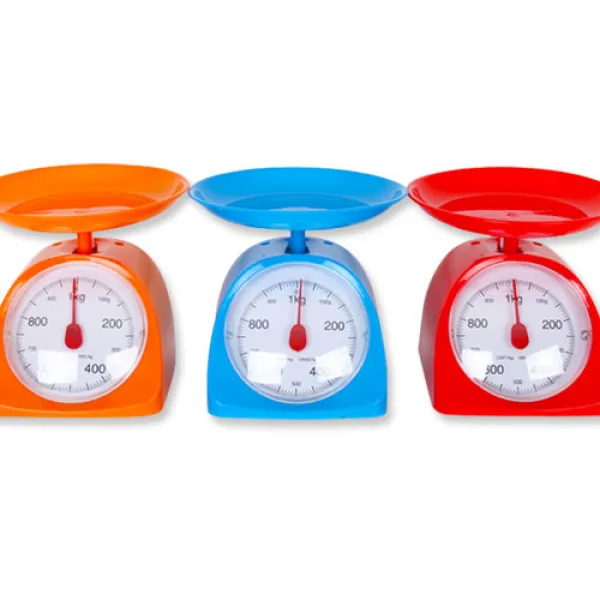 접시저울 주방용(1kg) 저울, 주방용접시저울(1kg), 색상랜덤