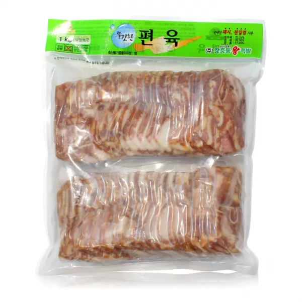 장충동왕족발 쫄깃한 편육 1kg, 1