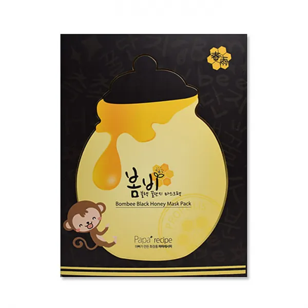 파파레서피 블랙 꿀단지 봄비 마스크팩, 10매, 1개