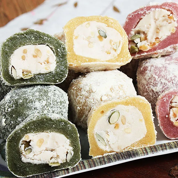 [삼오식품] (아이스포장) 궁중떡의 맛 3종두텁떡, 55g, 24개