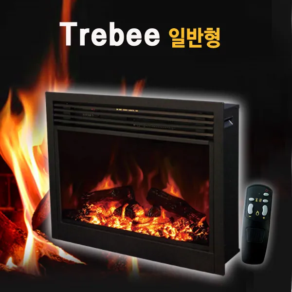 한스벽난로 전기벽난로 트라베(매립형) 인테리어 장작난로 전기온풍기, 전기벽난로 트라베