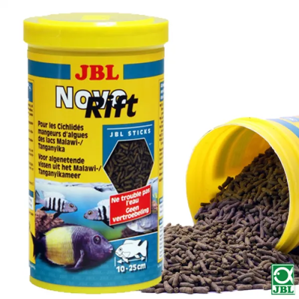 JBL 노보리프트 530g(1L)/대용량 초식성 시크리트사료, 530g, 1L