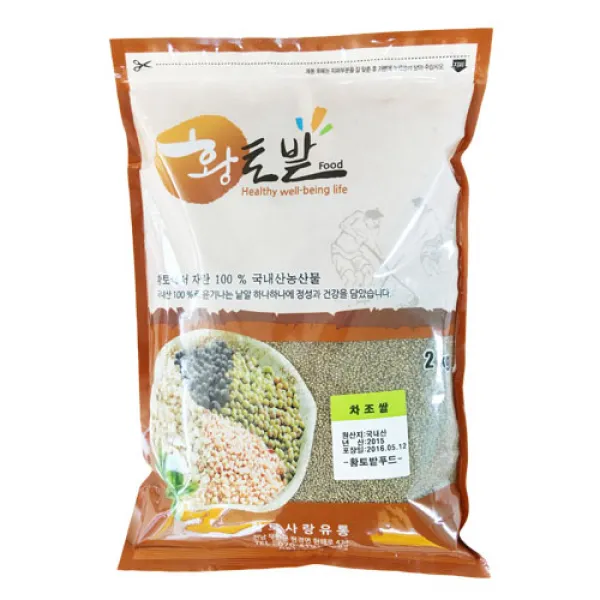  황토밭푸드 국내산 100% 차조쌀 2kg 1개