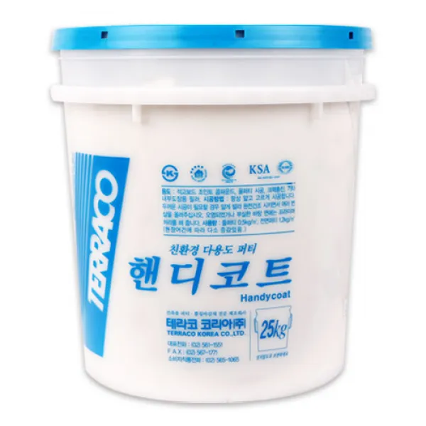 [테라코코리아] 핸디코트 벽체 인테리어 필수품 25kg, 1개