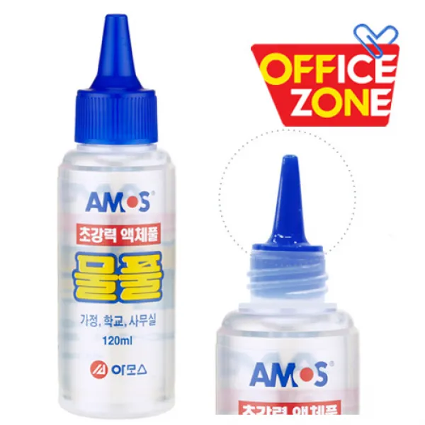 아모스 초강력 액체풀 120ml 물풀 액체괴물용, 1