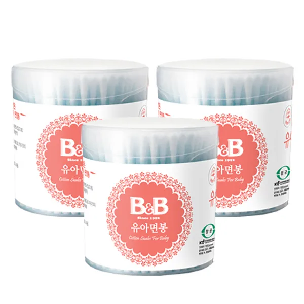 비앤비 유아면봉 200p, 3개