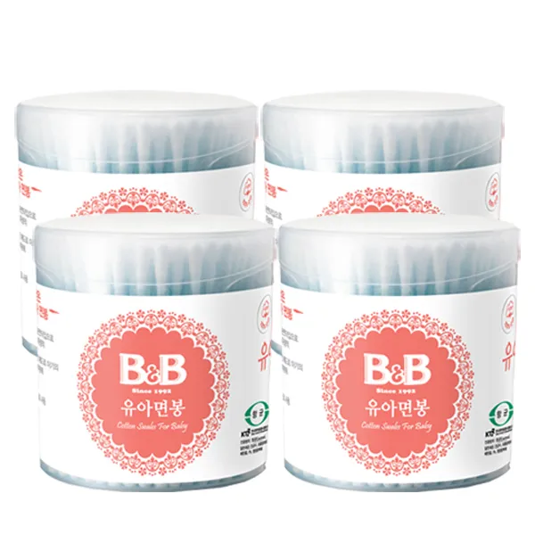 비앤비 유아면봉 200p, 4개
